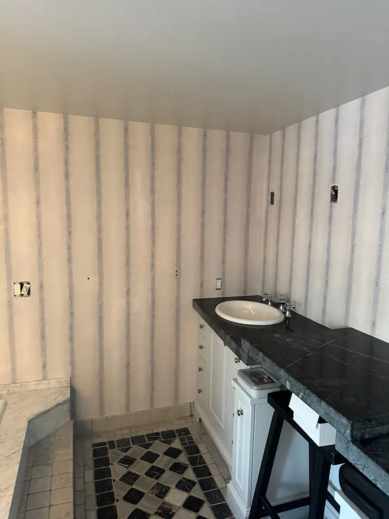 Wallpaper installation Atlanta project 1